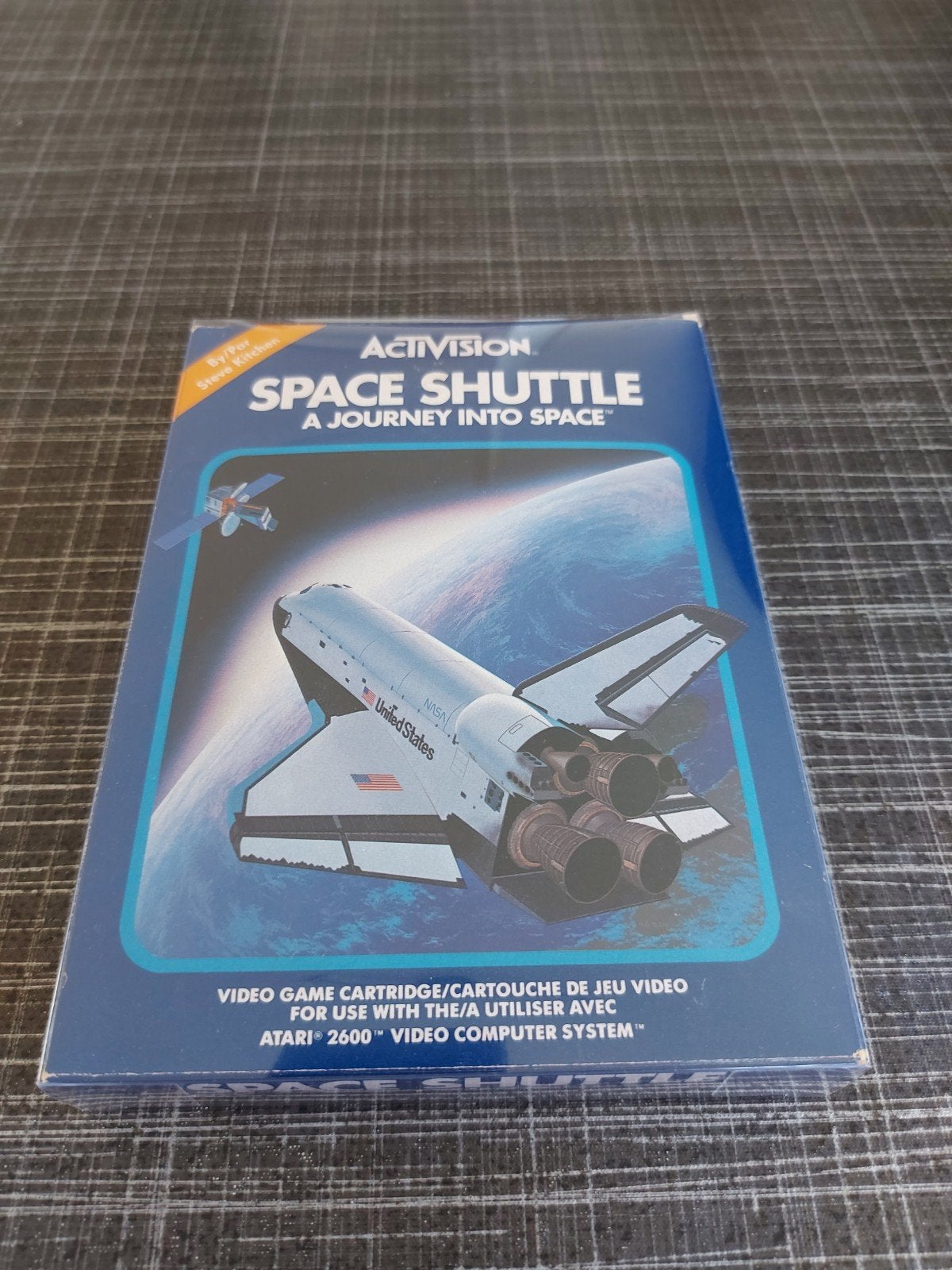 Activision Space Shuttle Atari 2600 - Compleet met doos, Spelcomputers en Games, Gebruikt, 1 speler, Ophalen of Verzenden, Vanaf 3 jaar