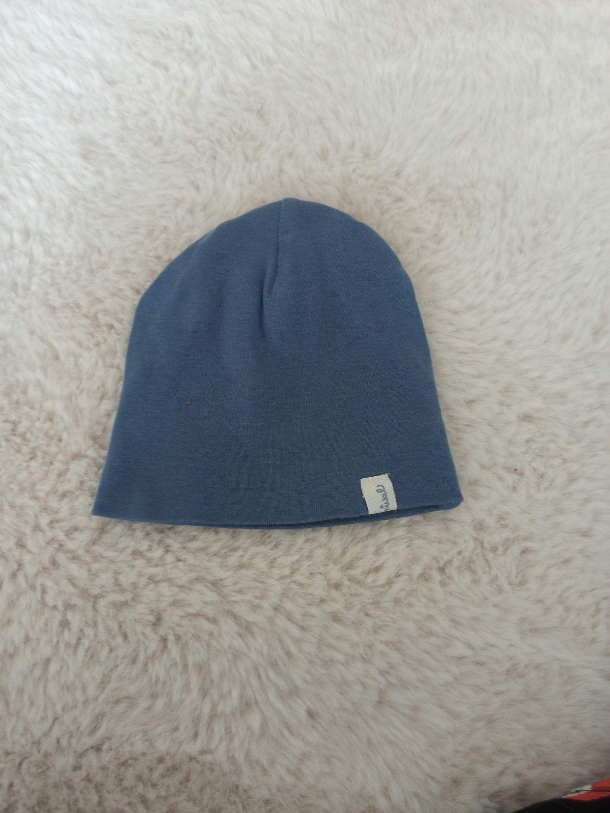 H&M Mutsje Blauw Maat 62 (2-4M) Biologisch Katoen, Kinderen en Baby's, Babykleding | Mutsen, Sjaals en Wanten, Maat 62, Jongetje of Meisje