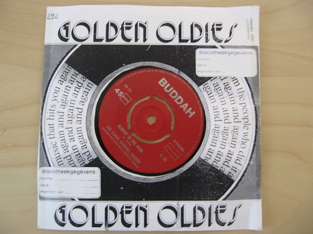 The Edwin Hawkins Singers = Blowin' in the wind, Originele persing, 7 inch, Ophalen of Verzenden, Zo goed als nieuw