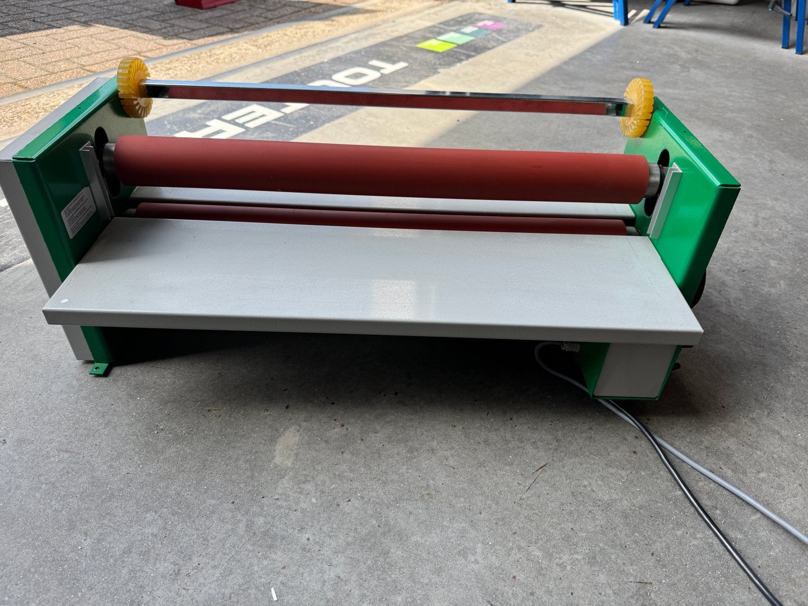 Sallmetall lamineermachine 63 cm met voetpedaal, Ophalen, Gereedschap of Toebehoren