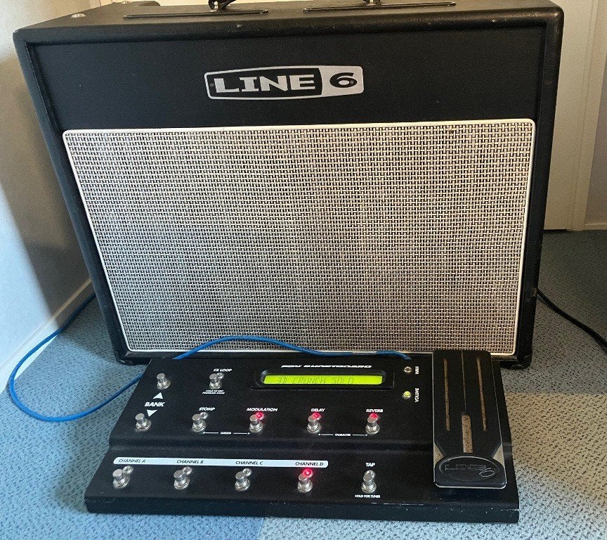 Line 6 Flextone  III 112, 75 Watt gitaarversterker, Ophalen, Gebruikt, Gitaar, 50 tot 100 watt
