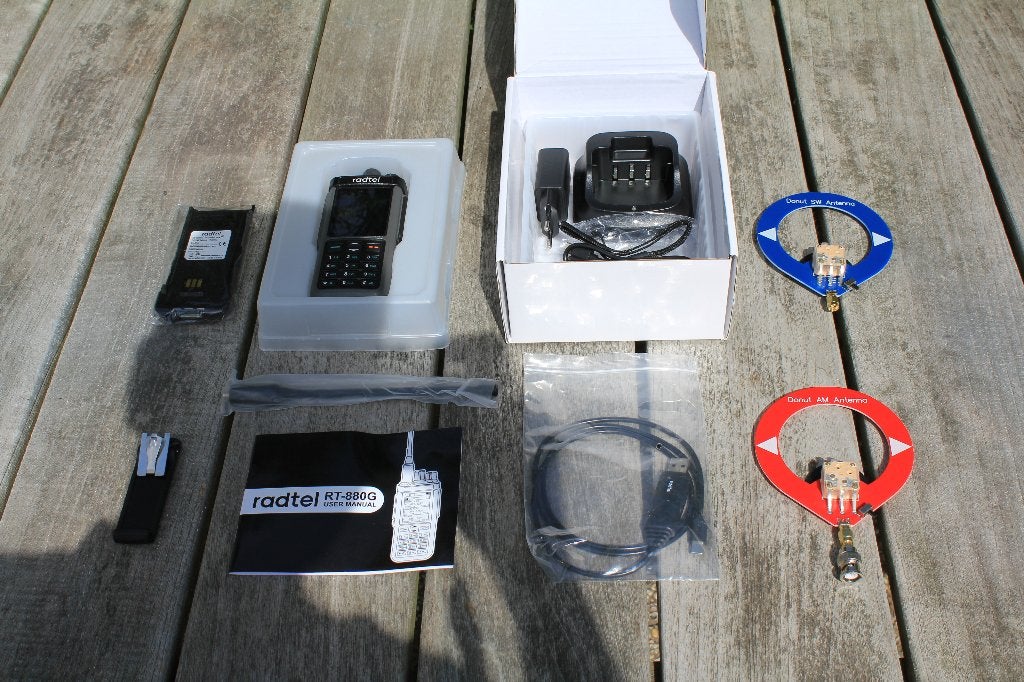 Radtel RT-880G GPS APRS 10 W Ham Radio, Ophalen, Zo goed als nieuw, Zender en Ontvanger