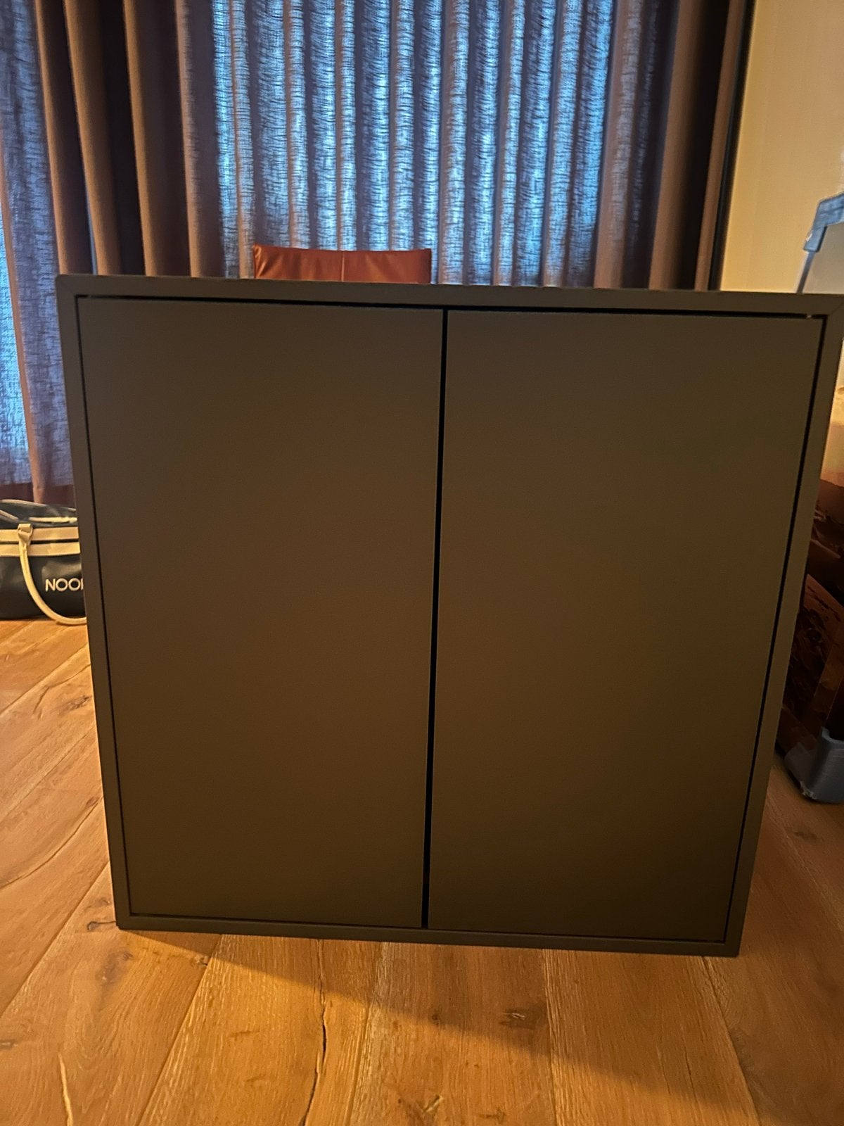 2x IKEA Eket Kast Donkergrijs, Ophalen, Gebruikt