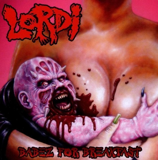 LORDI - Babez For Breakfast (Pink & Red Marbled Vinyl), LP, Heavy metal, Verzenden, Nieuw in verpakking