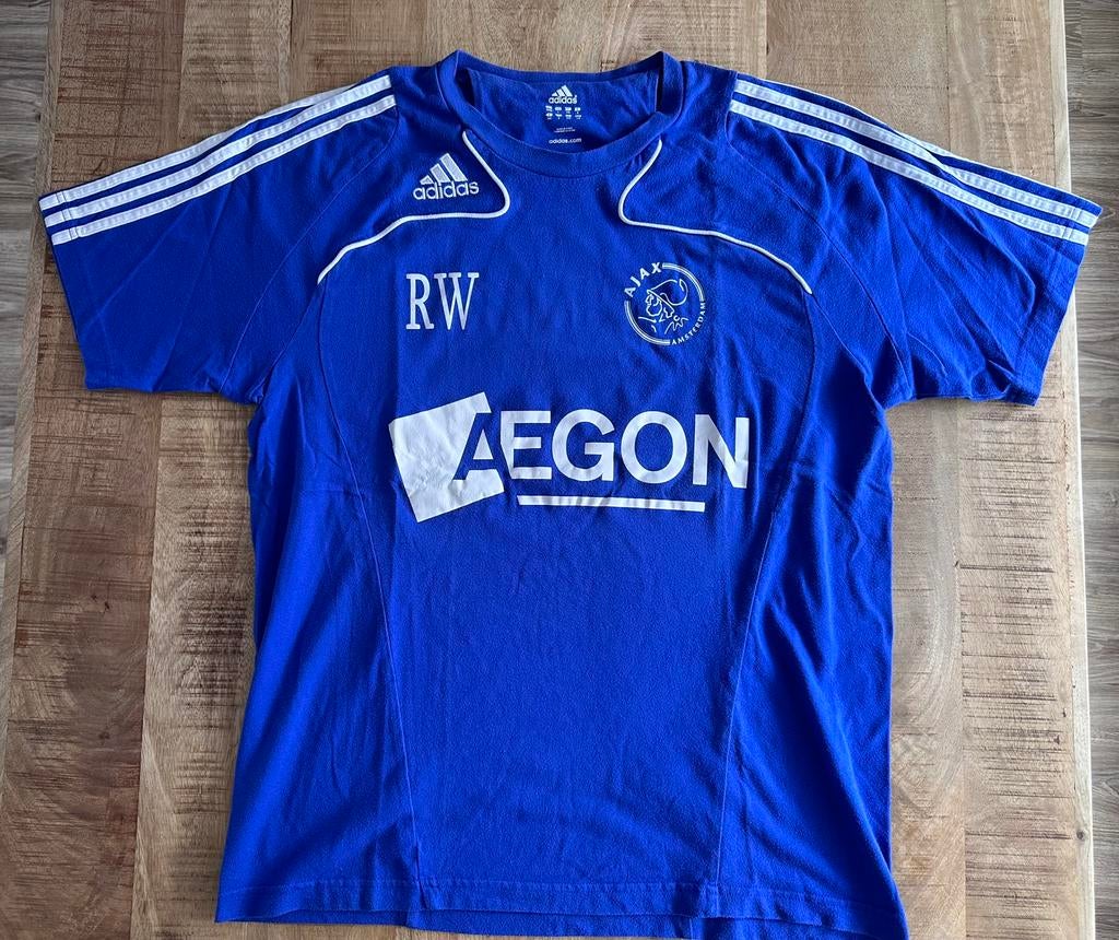 Ajax Technische Staf shirt Rob Witschge, Ophalen of Verzenden, Gebruikt, Ajax, Shirt
