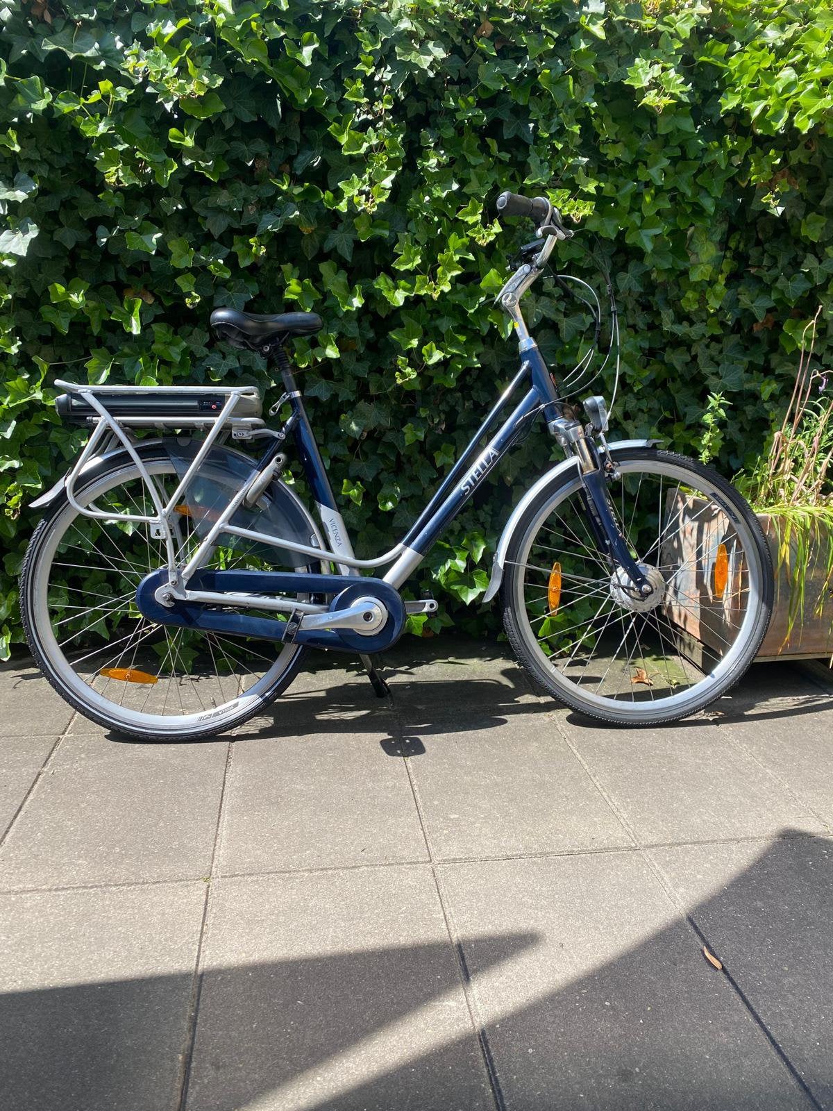 Stellafiets, Fietsen en Brommers, Elektrische fietsen, Gebruikt, Overige merken, 51 tot 55 cm, 30 tot 50 km per accu, Ophalen