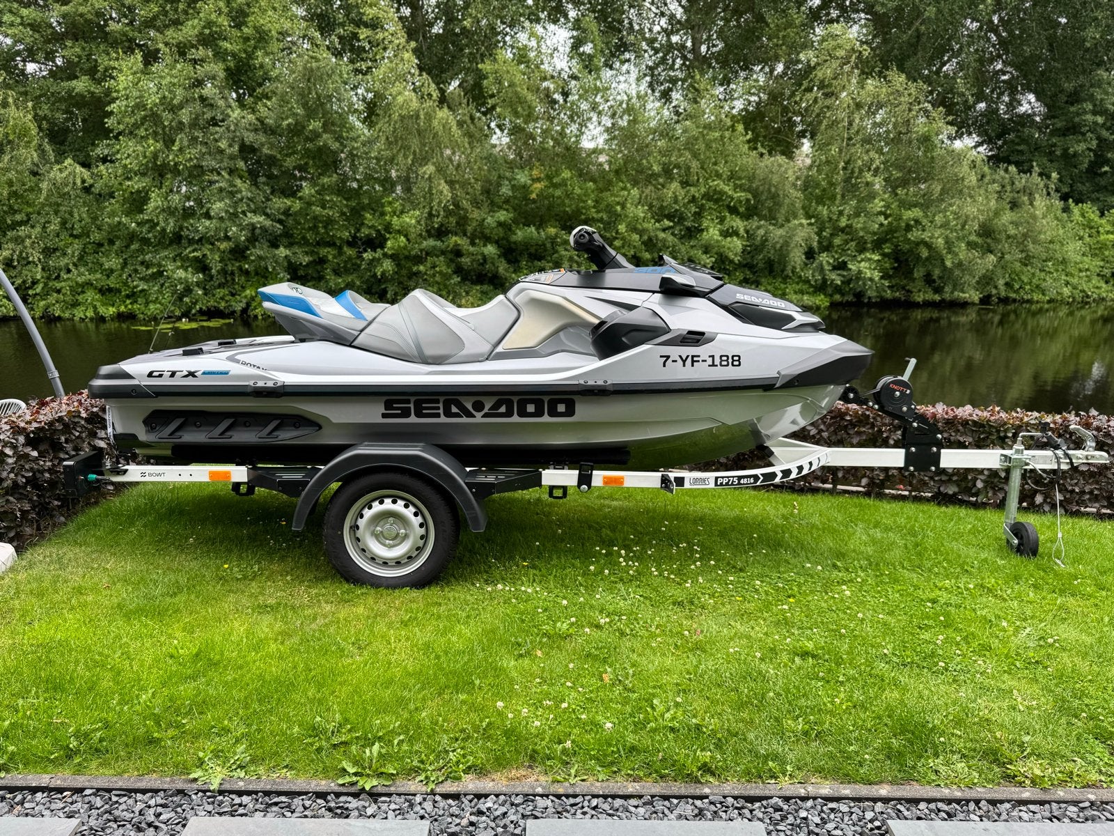 Sea-Doo GTX 300 LTD | 25 uur | Tech Package | Trailer, Watersport en Boten, Ophalen, Zo goed als nieuw, Benzine, 200 pk of meer