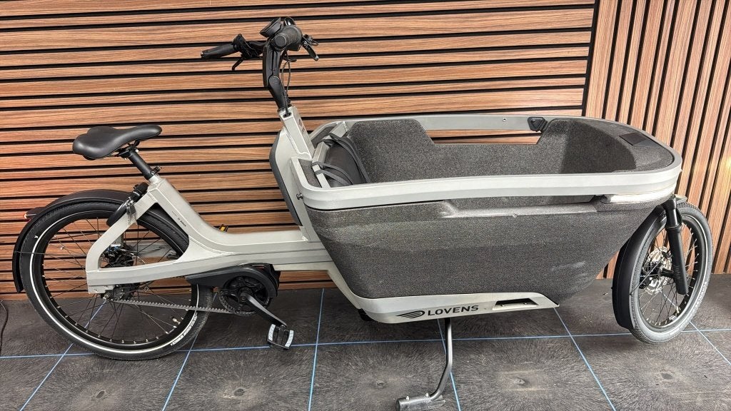 Lovens Explorer Elektrische Bakfiets – Bosch 500Wh – Enviolo, Ophalen, Gebruikt, 2 kinderen, Elektrisch