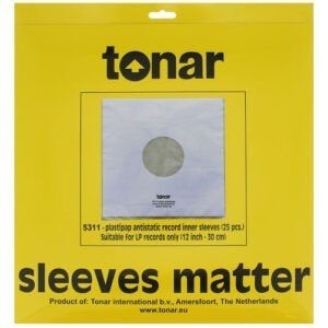 Tonar 12\" Plastipap Binnenhoezen – 25 Stuks [Model 5311], Ophalen of Verzenden, Nieuw, Thorens