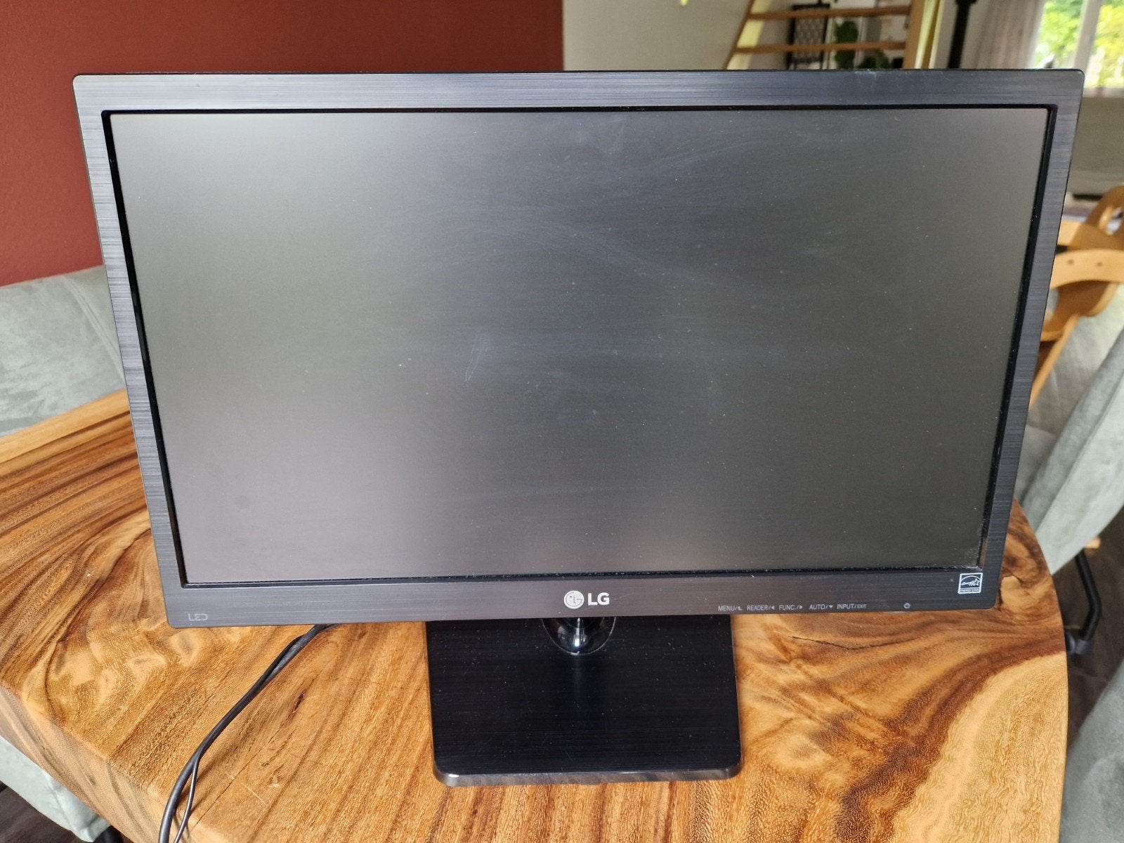 LG 20M37A-B Monitor - 19.5 inch Full HD Scherm, Computers en Software, Monitoren, Ophalen, Gebruikt, Full HD, VGA