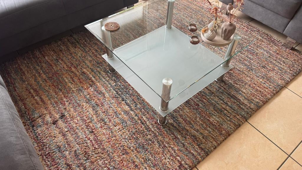 Salontafel, Ophalen, Gebruikt, 50 tot 100 cm, Vierkant