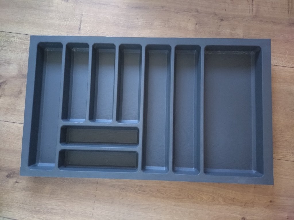 Besteklade antraciet 81 x 47,5 cm, Gebruikt, Minder dan 100 cm, 25 tot 50 cm, 50 tot 100 cm
