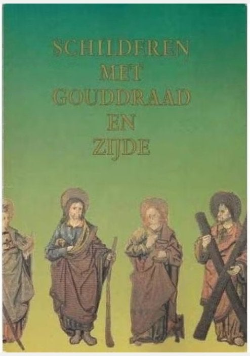 Schilderen met gouddraad en zijde - Saskia de Bodt, Ophalen of Verzenden, Zo goed als nieuw, Overige onderwerpen