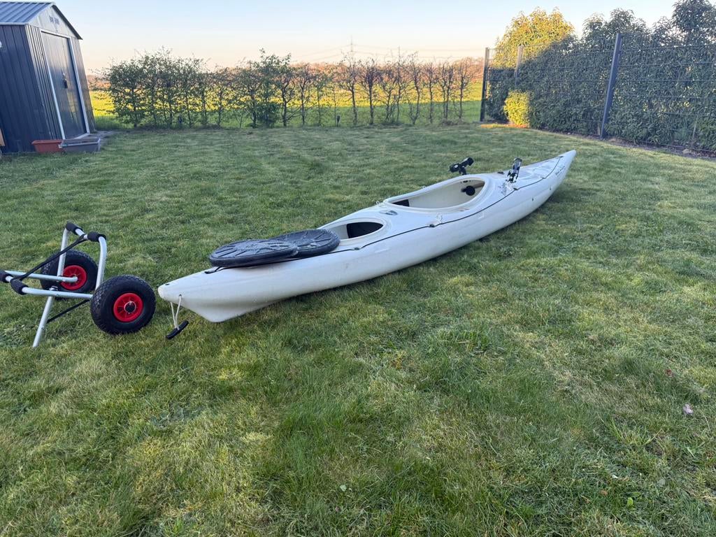 Kayak oasis 390, Watersport en Boten, Kano's, Ophalen, Eén persoon, Met peddels, Kajak