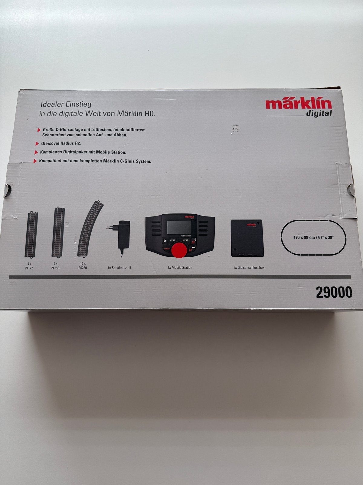 Märklin 29000 set, Ophalen of Verzenden, Zo goed als nieuw, Märklin, Transformator of Voeding