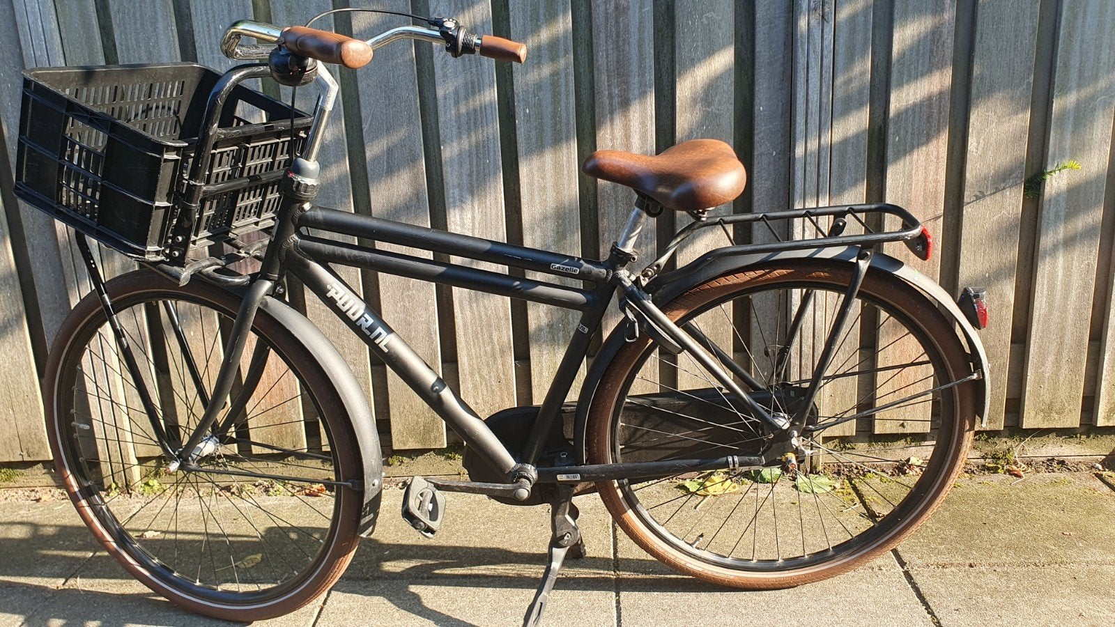 Gazelle Puur Heren Transportfiets - 3 versnellingen. 28", Ophalen, Gebruikt, Versnellingen, 49 tot 53 cm