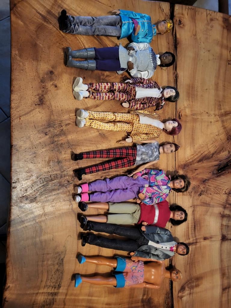 Mannelijke Barbies / Ken poppen - Per stuk bieden, Ophalen of Verzenden, Gebruikt, Fashion Doll