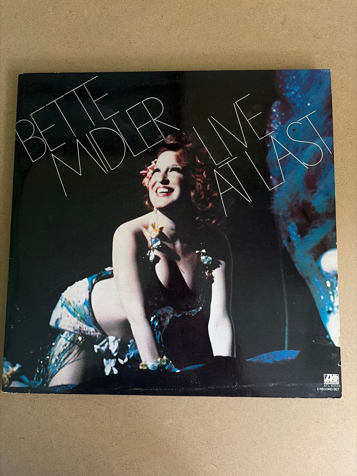 Bette Midler - Live At Last dubbel LP (1977), Cd's en Dvd's, Vinyl | Pop, Dubbel-LP, Ophalen of Verzenden, Gebruikt, 12 inch