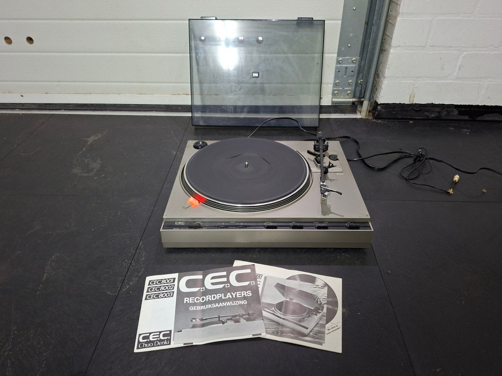 C.E.C. Chuo Denki 8003 Platenspeler – Direct Drive – 1e eig., Ophalen, Overige merken