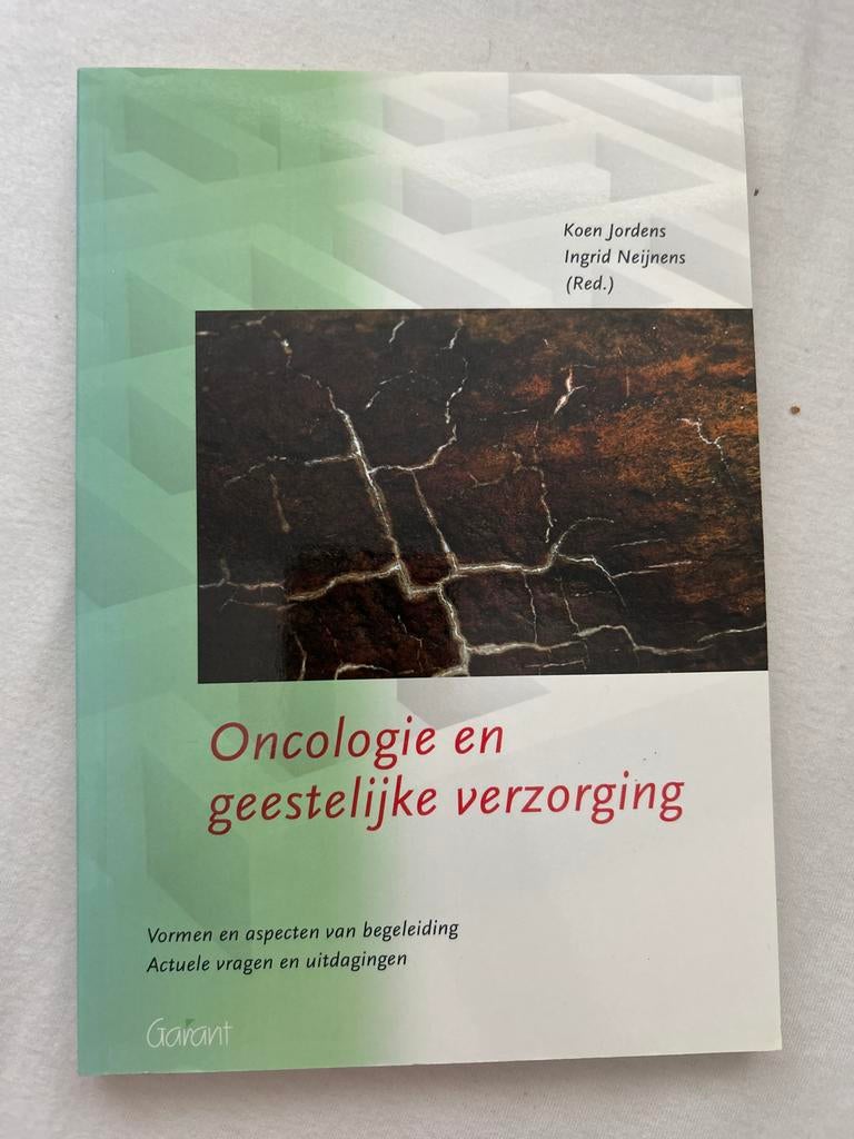 Oncologie en geestelijke verzorging - Koen Jordens, Ophalen of Verzenden, Gamma, Zo goed als nieuw, HBO