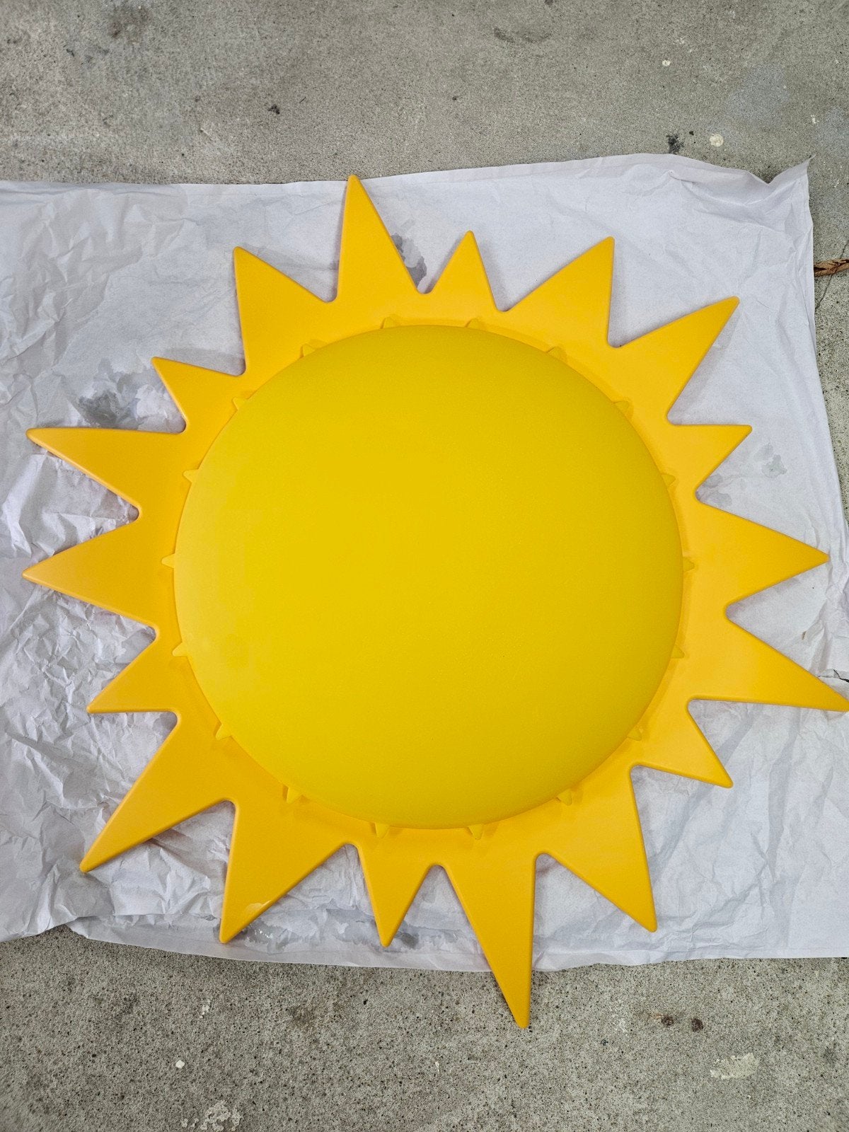 Kinder kamer lamp grote zon, Ophalen, Zo goed als nieuw