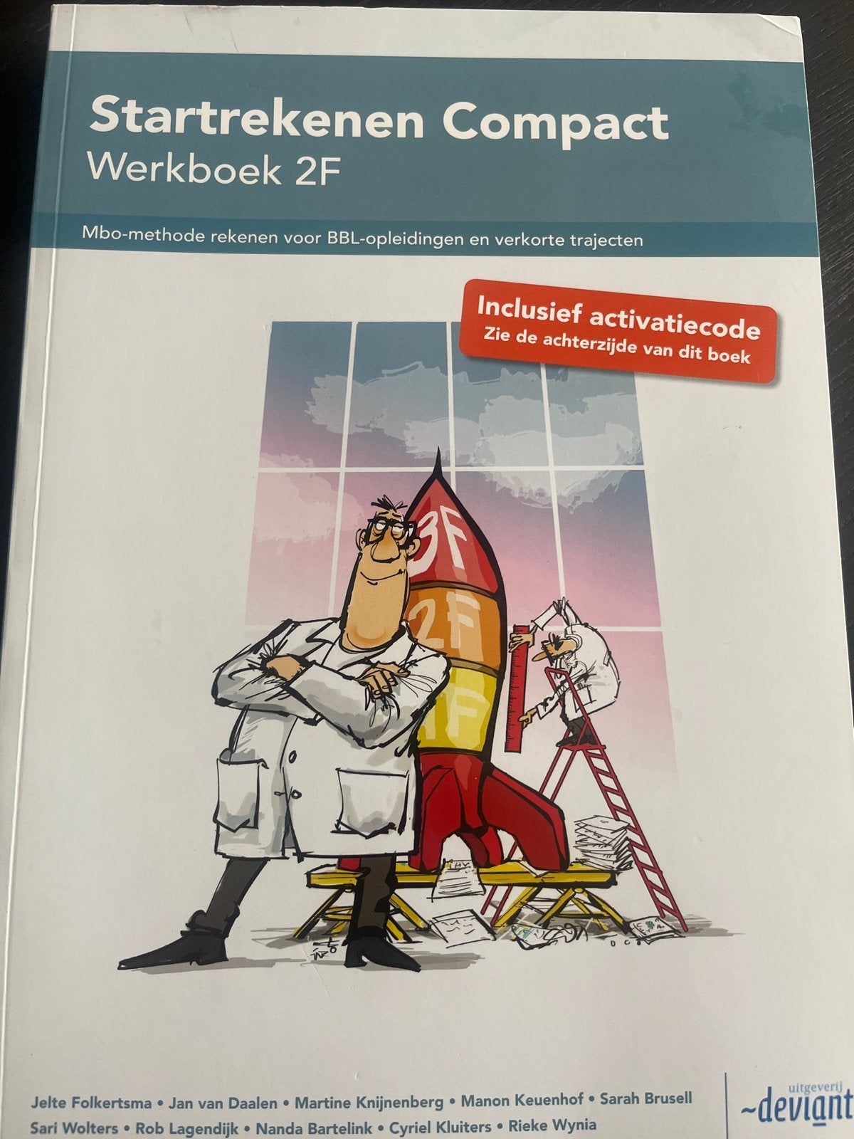 Startrekenen Compact Werkboek 2F MBO Nieuw, Ophalen of Verzenden, Beta, Nieuw, MBO