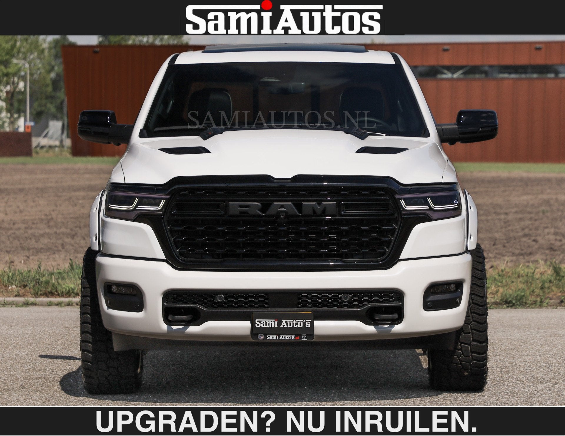 Dodge Ram Limited 540 PK €84950,- excl | De Meest Luxe en, Auto's, Automaat, Dealer onderhouden, Met garantie (alle), Wit