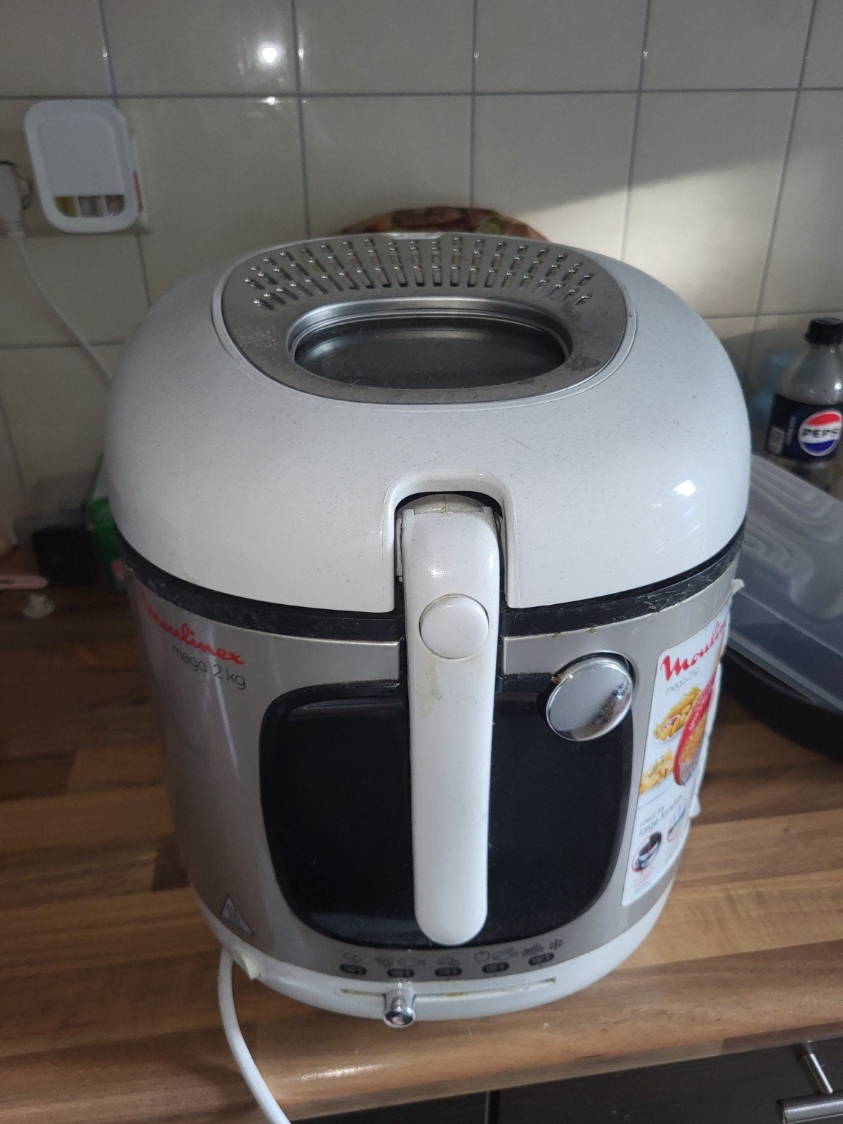 Moulinex Friteuse - Slechts 5 keer gebruikt, Witgoed en Apparatuur, 2 tot 3 liter, Ophalen of Verzenden, Zo goed als nieuw