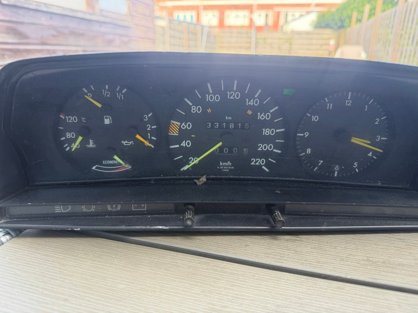 Mercedes-Benz W124 w201 teelerkloken - Gebruikt, Ophalen of Verzenden, Gebruikt, Mercedes-Benz