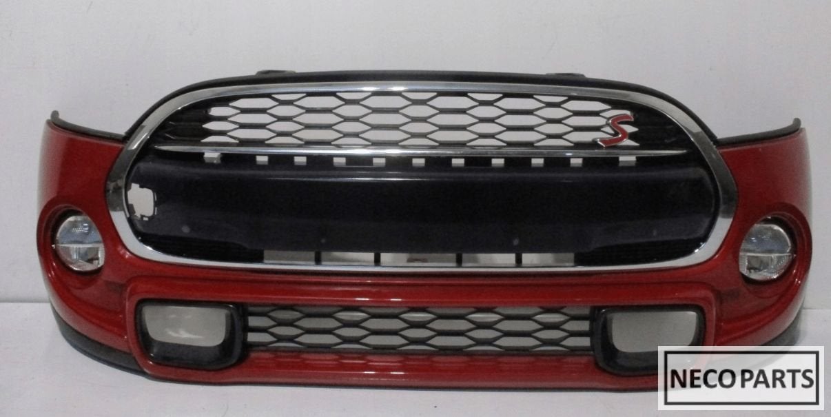 MINI F56 S HALOGEEN LED VOORBUMPER ORIGINEEL ALLES LEVERBAAR, Gebruikt, -, Ophalen of Verzenden, Mini