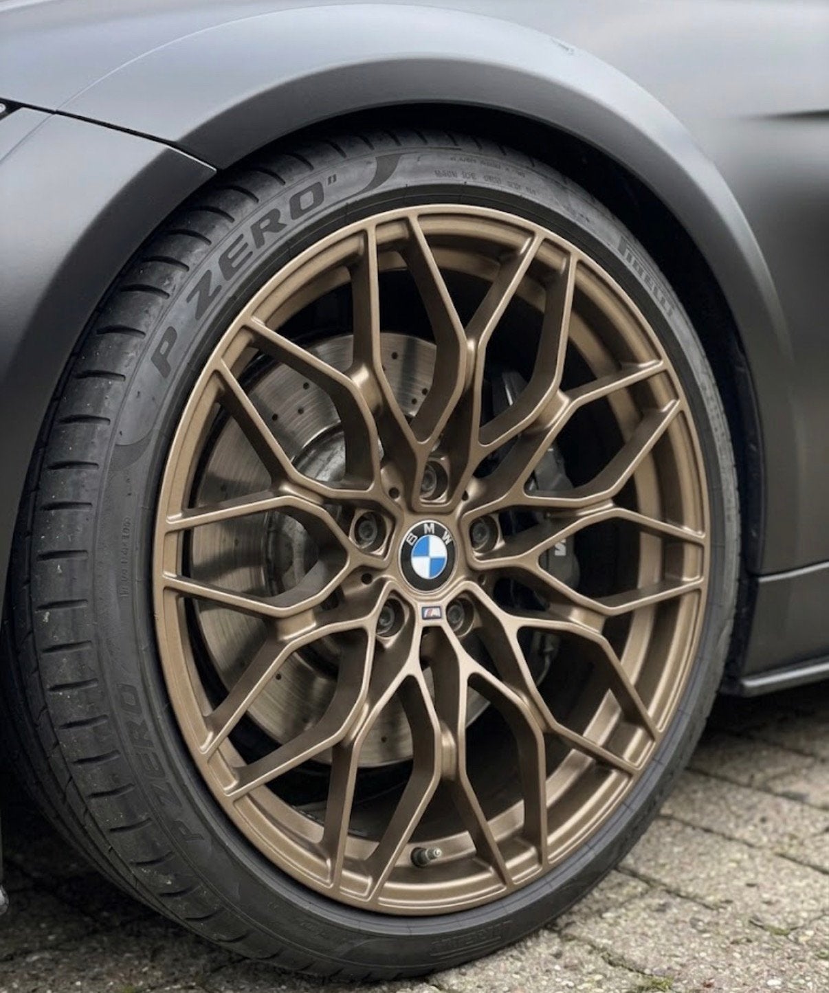 ✅ BMW Breedset DEMO + ZGAN Pirelli P zero * 255/35 225/40 19, Auto-onderdelen, Banden en Velgen, Gebruikt, 255 mm, Banden en Velgen