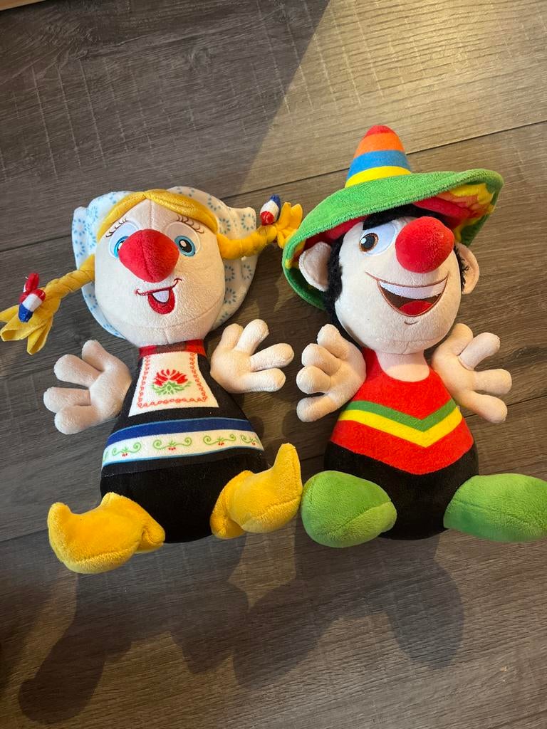 Jokie en Jet knuffels - Efteling, Kinderen en Baby's, Speelgoed | Knuffels en Pluche, Zo goed als nieuw, Overige typen, Ophalen of Verzenden