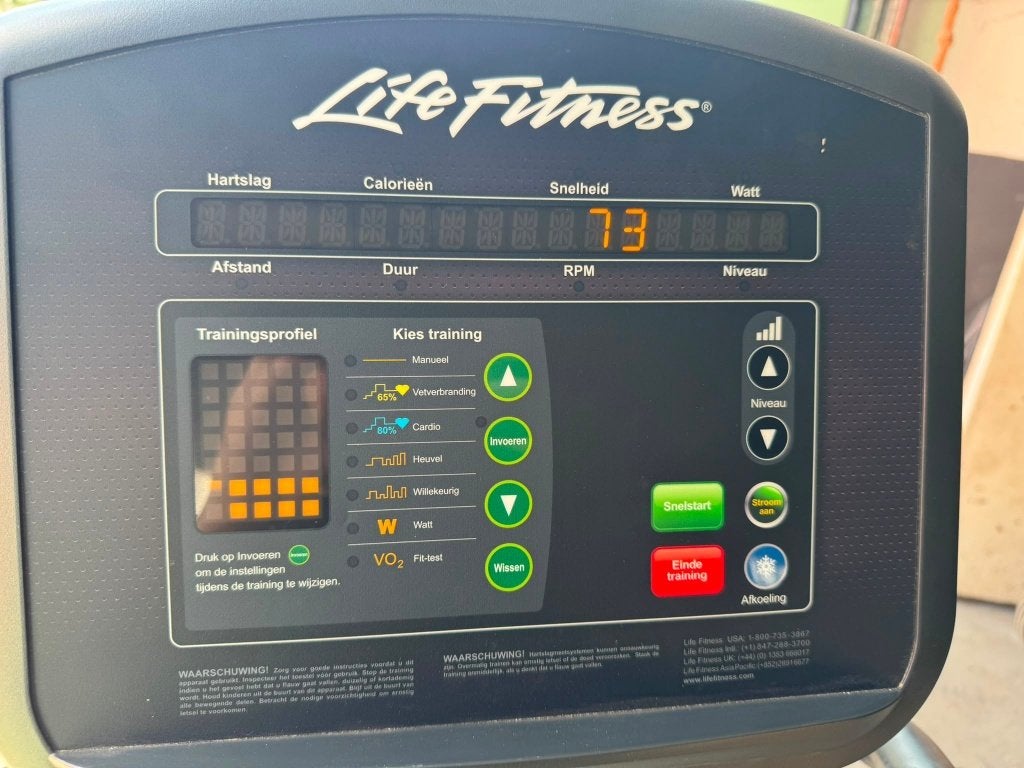 Life Fitness Activate Series LifeCycle Upright Bike, -, -, Overige typen, Ophalen of Verzenden