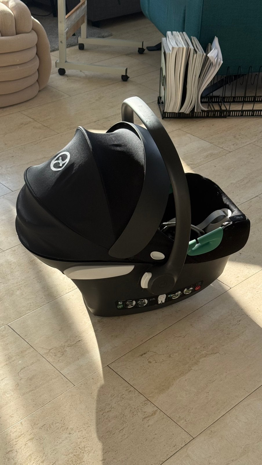 Cybex Aton B2 i-size Kinderzitje, ECE R129/i-Size standaard, Motoren, Ophalen of Verzenden, Tweedehands, Kinderen