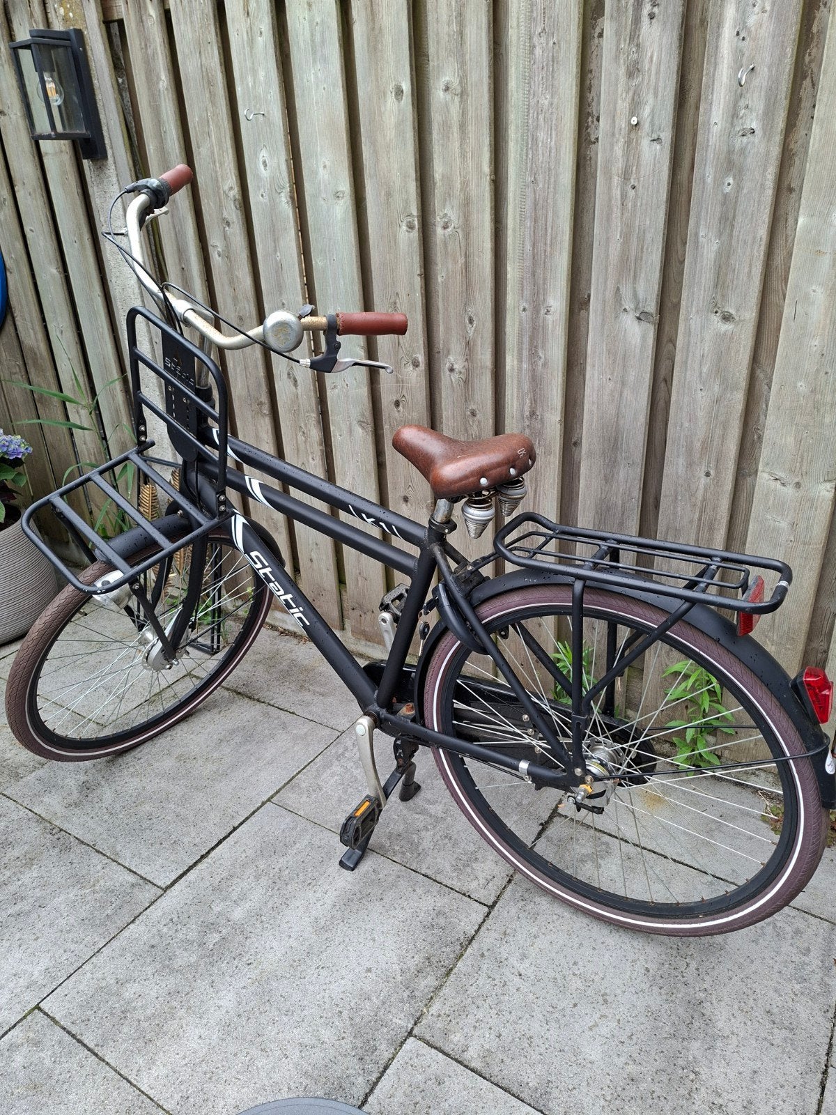Static transportfiets met voordrager en achterdrager, 49 tot 53 cm, Ophalen, Gebruikt, Overige merken