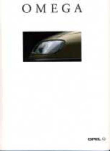Opel Omega A e/o 3000 of B brochure/auto folder '86 - '97, Ophalen of Verzenden, Zo goed als nieuw, Opel