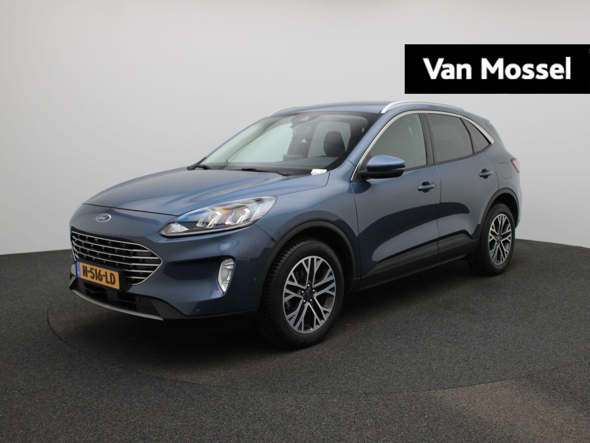 Ford Kuga 1.5 EcoBoost Titanium 150pk | Adaptieve cruise con, Stof, Blauw, Origineel Nederlands, Bedrijf