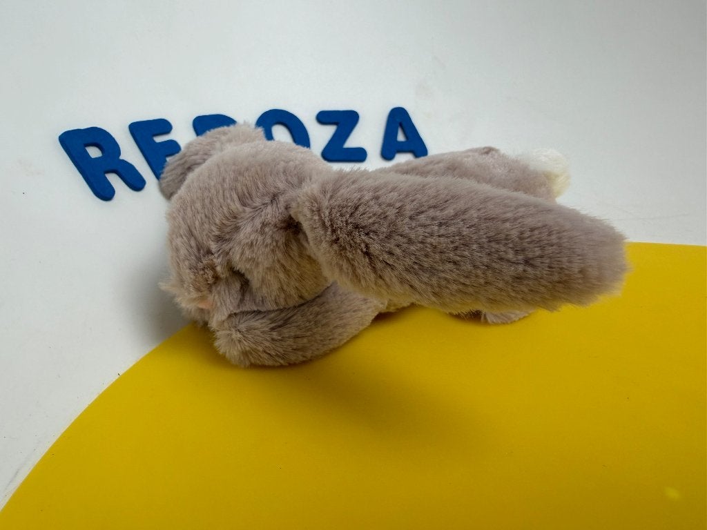 K1876 jellycat jelly cat konijn konijntje liggend met piepje, Ophalen of Verzenden, Zo goed als nieuw, Overige typen