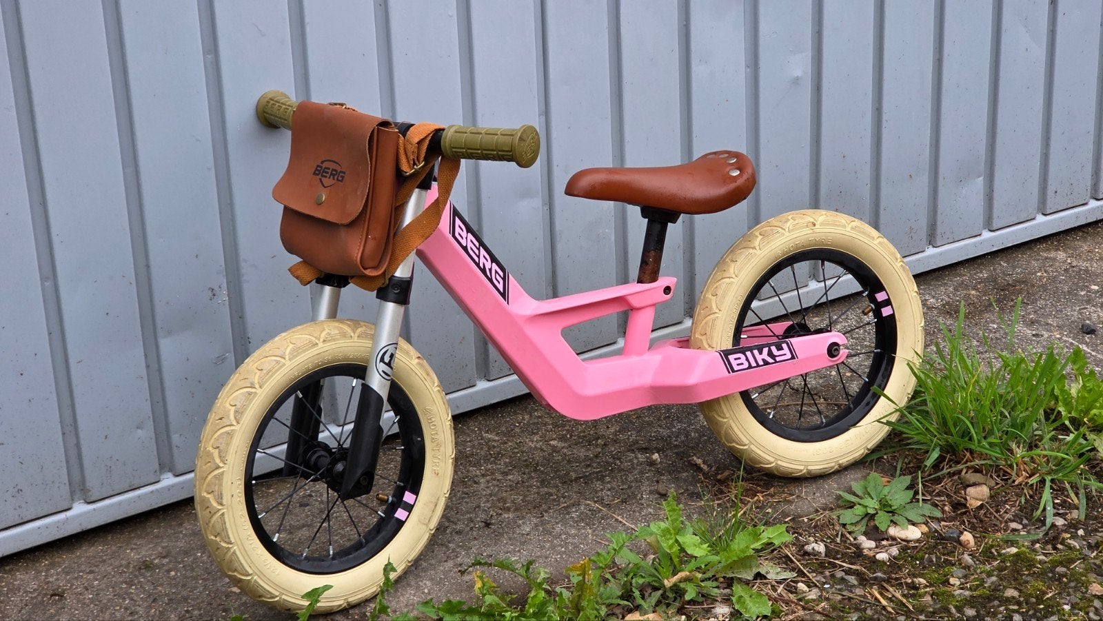 Berg Biky 12 roze loopfiets, Ophalen, Gebruikt, Minder dan 16 inch, Berg