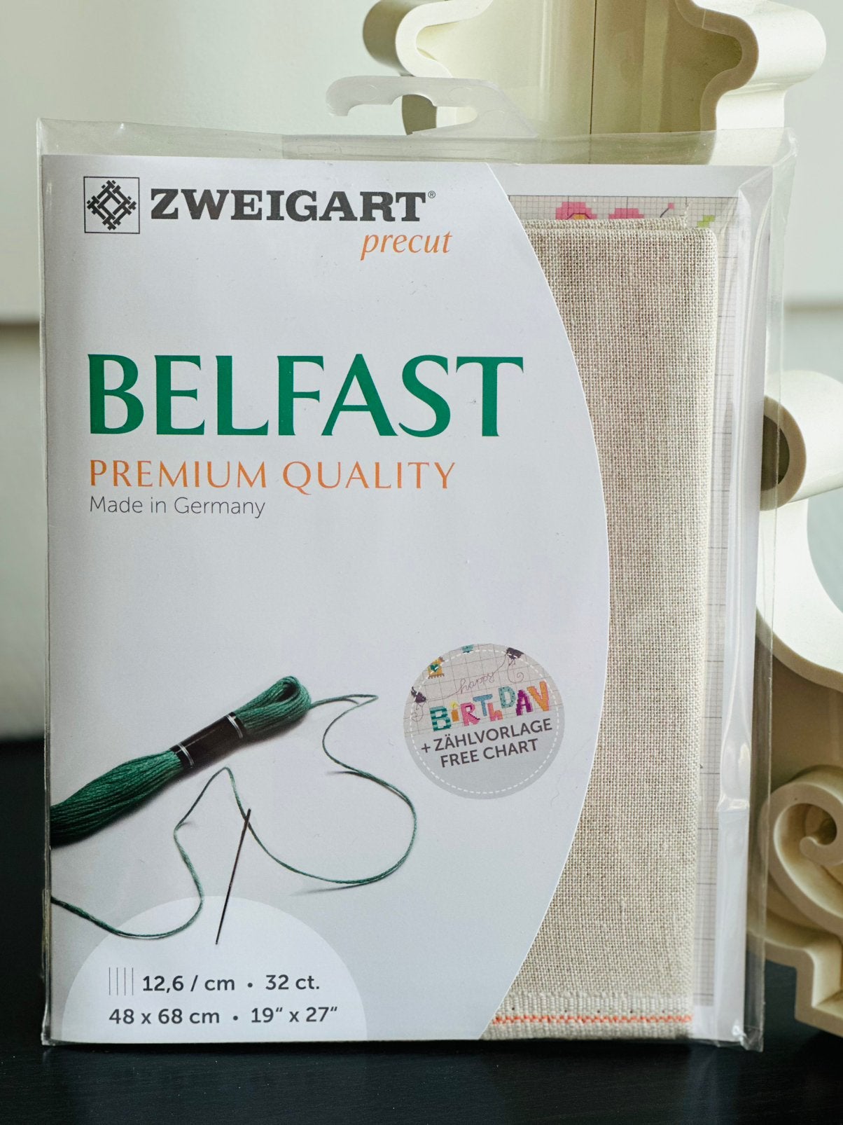 Zweigart Belfast 32 ct – 48  68 cm – kleur 3692 – nieuw, Ophalen of Verzenden, Nieuw, Handborduren, Onderdeel of Toebehoren