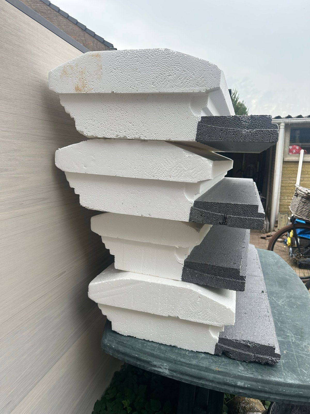 Tempex broodjes / Havebo vulelementen, Doe-het-zelf en Verbouw, Ophalen, Gebruikt, 12 cm of meer, Minder dan 5 m²