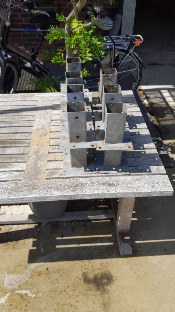 Paalhouders 20x, Ophalen, Gebruikt, Minder dan 180 cm, Palen