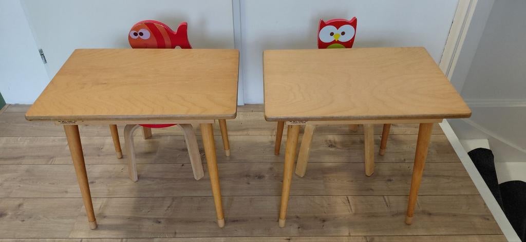Schilte Ijsselstein tafeltjes met Scratch Europe stoeltjes, Ophalen, Gebruikt, Tafel(s) en Stoel(en)