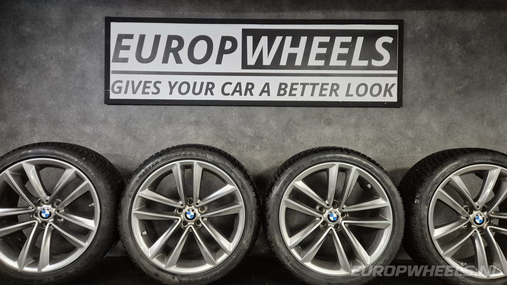 19 inch BMW G30 G31 velgen Dunlop winterbanden, 19 inch, -, -, Banden en Velgen