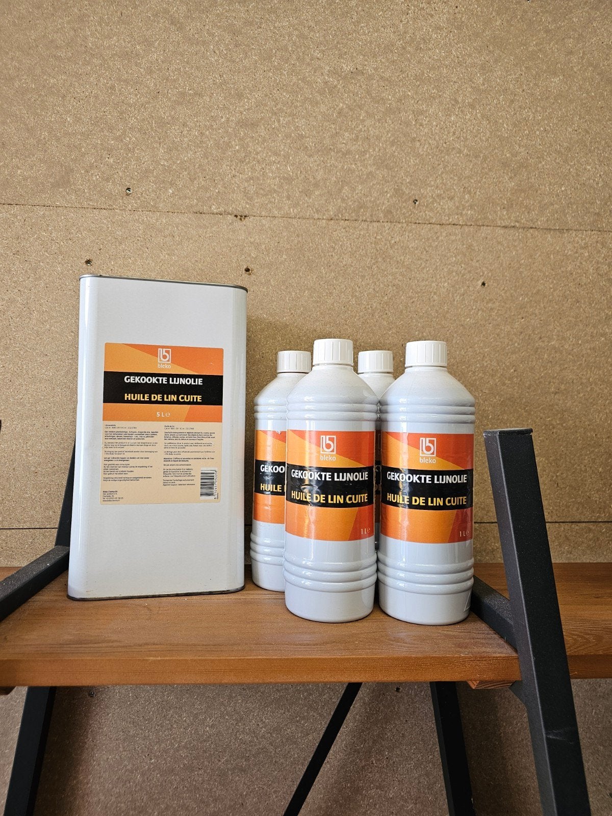 Gekookte lijnzaadolie 3 liter, Minder dan 5 liter, Ophalen of Verzenden, Nieuw