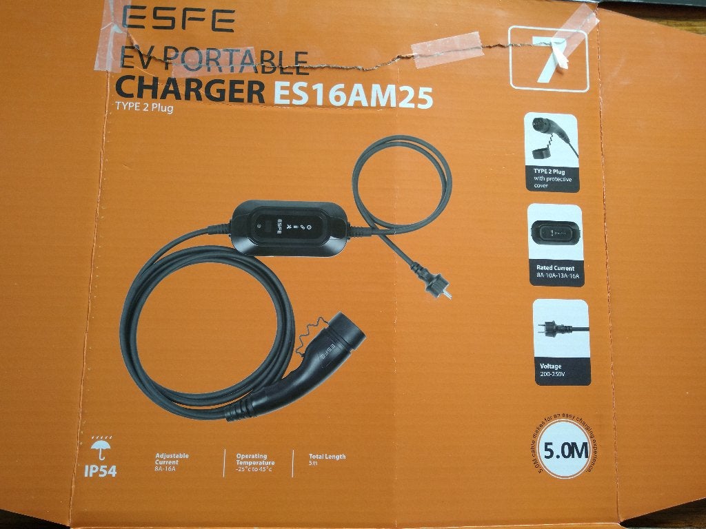 Laadkabel 1 phase 230V 12kW, Ophalen, Nieuw, Laadkabel