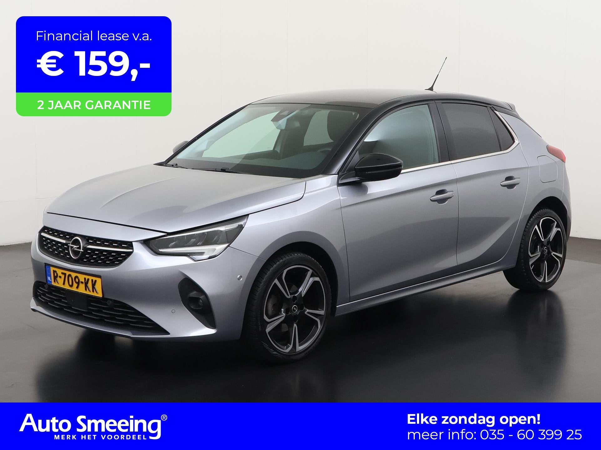Opel Corsa 1.2 Elegance | Panoramadak | Stuur & Stoel Verwar, Voorwielaandrijving, 12 maanden, Stof, Euro 6