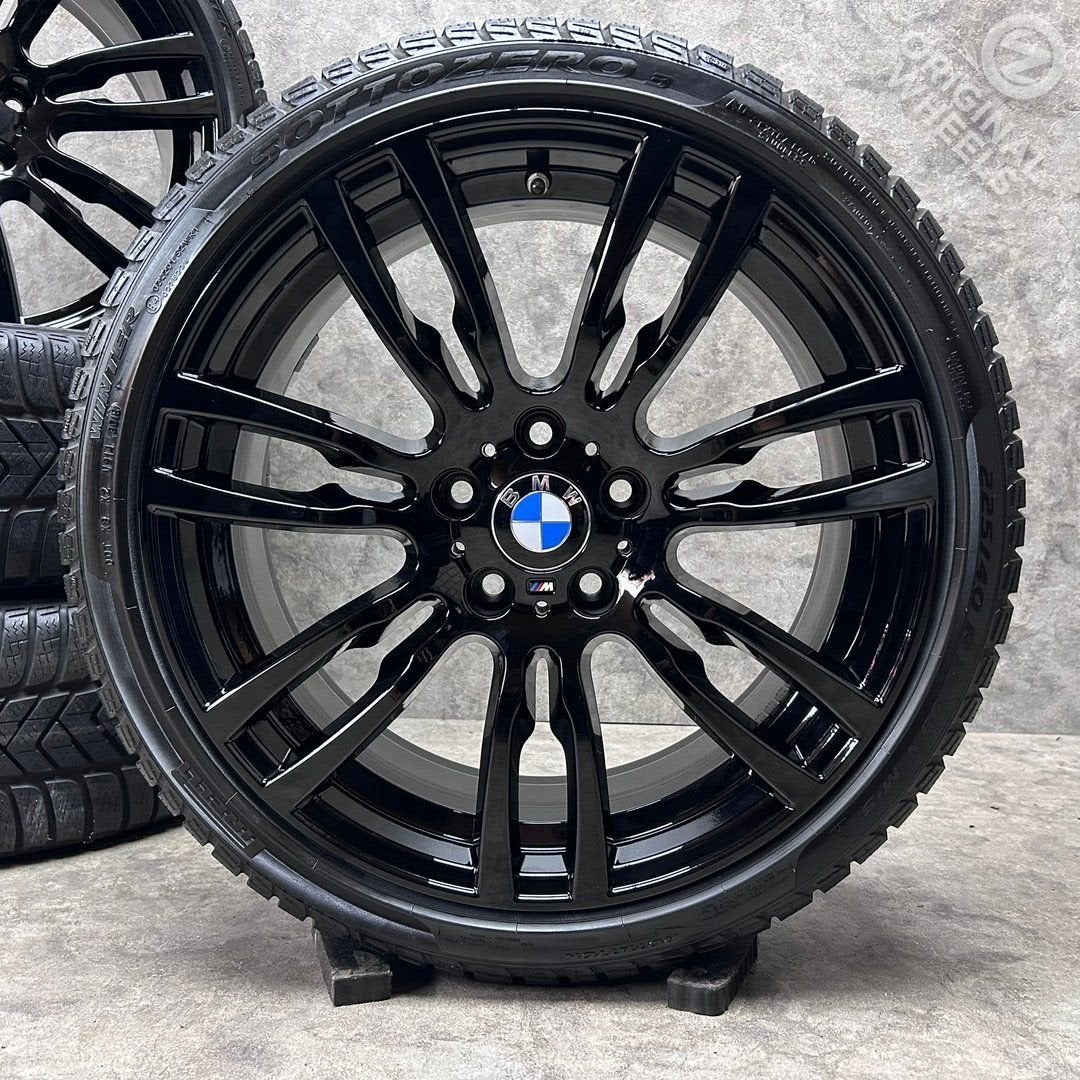 19 inch originele velgen + winterbanden BMW 3 4 serie 403 M, Gebruikt, -, -, Banden en Velgen