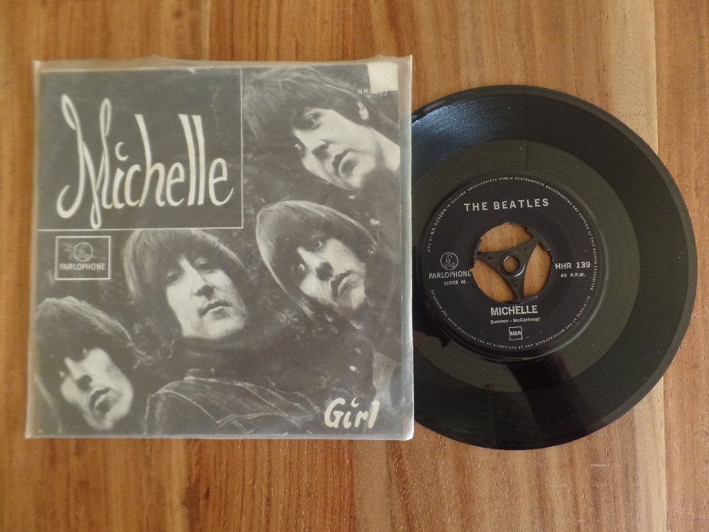 single  The Beatles - Michelle, Ophalen of Verzenden, Gebruikt, 7 inch, Rock en Metal