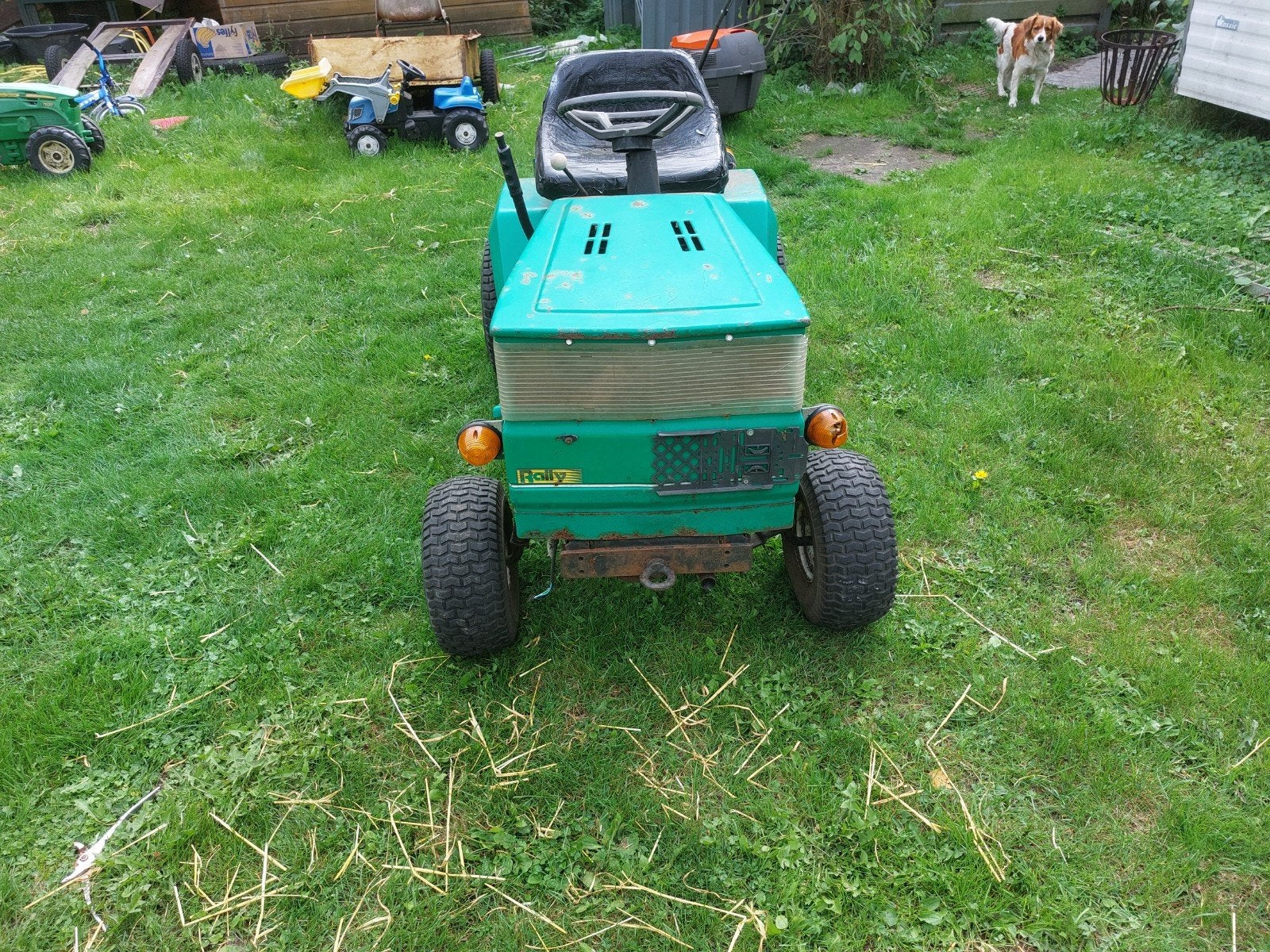 rally zitmaaier, Tuin en Terras, Ophalen, Gebruikt, Rally, Elektrische starter